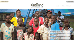 Desktop Screenshot of kindfund.com